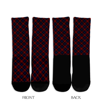 MacLachlan (McLachlan) Tartan Crew Socks Cross Tartan Style