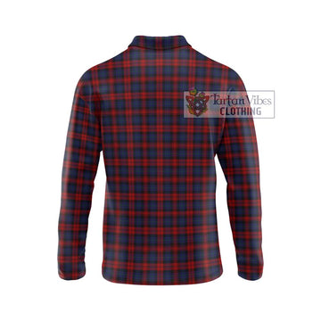 MacLachlan (McLachlan) Tartan Long Sleeve Polo Shirt with Family Crest DNA In Me Style