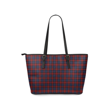 MacLachlan (McLachlan) Tartan Leather Tote Bag