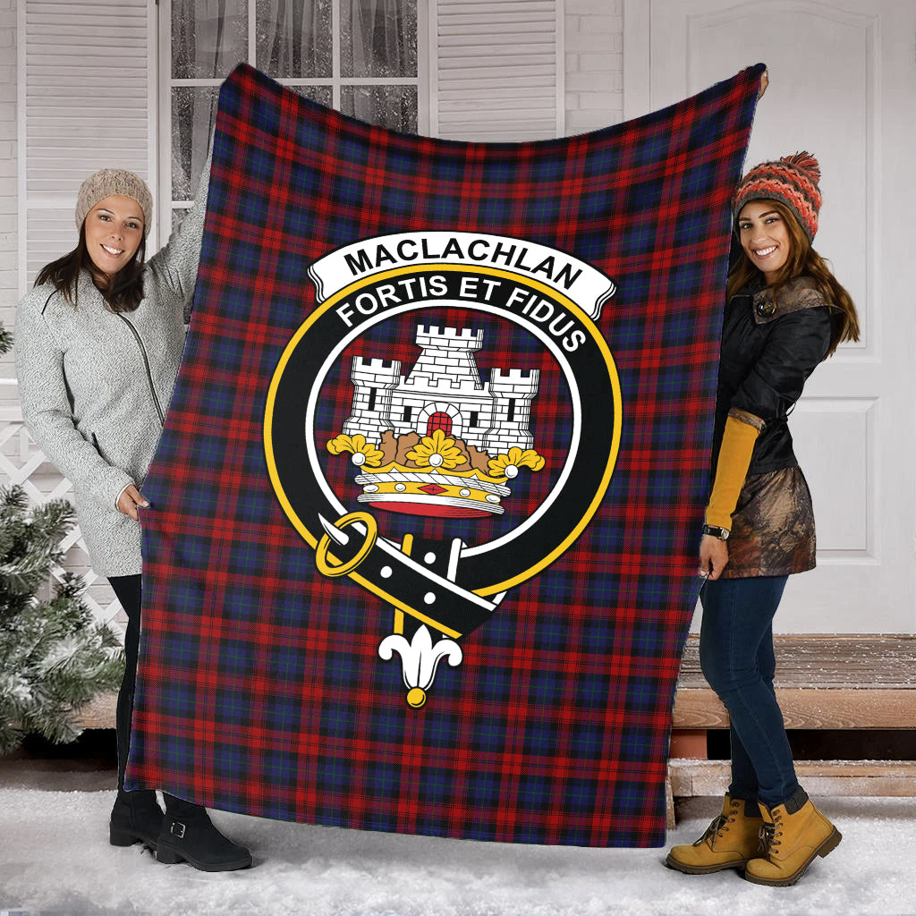 maclachlan-tartab-blanket-with-family-crest