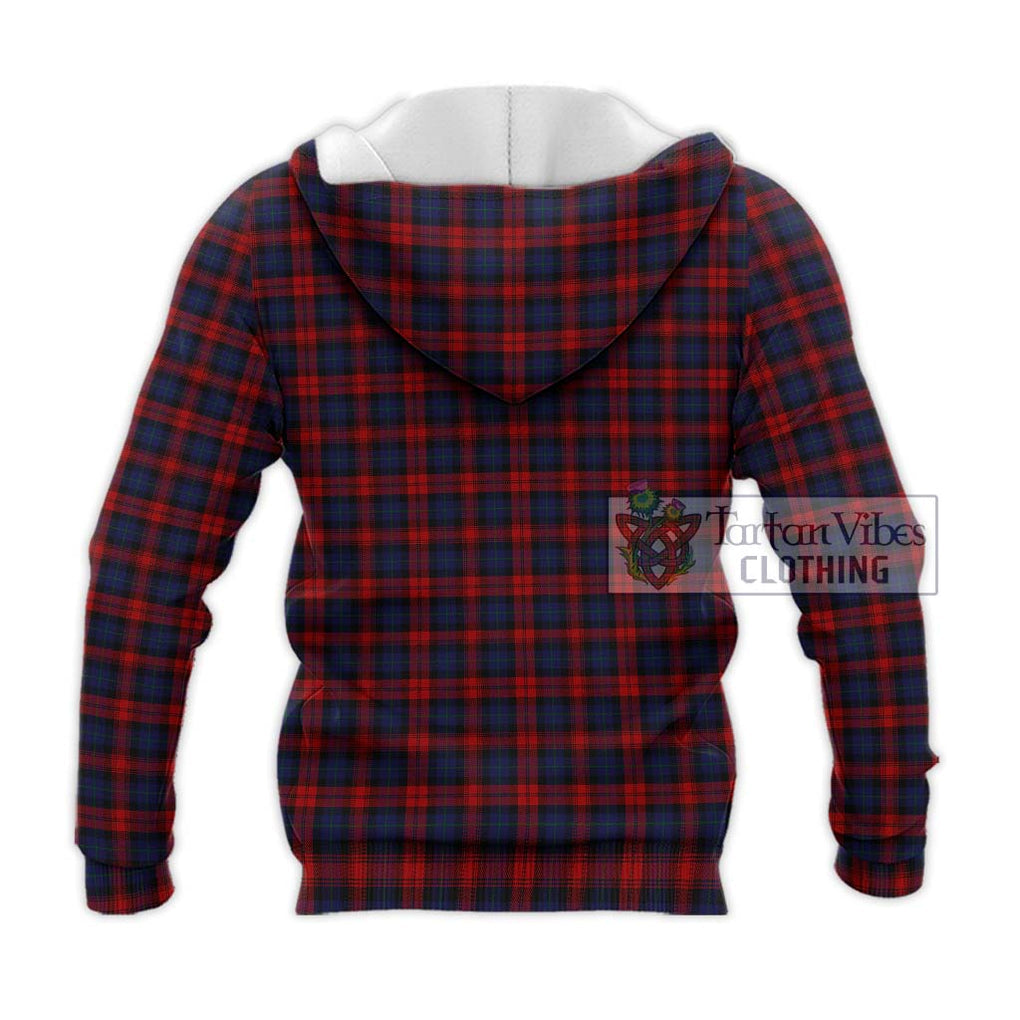 MacLachlan (McLachlan) Tartan Knitted Hoodie with Family Crest DNA In Me Style - Tartanvibesclothing Shop