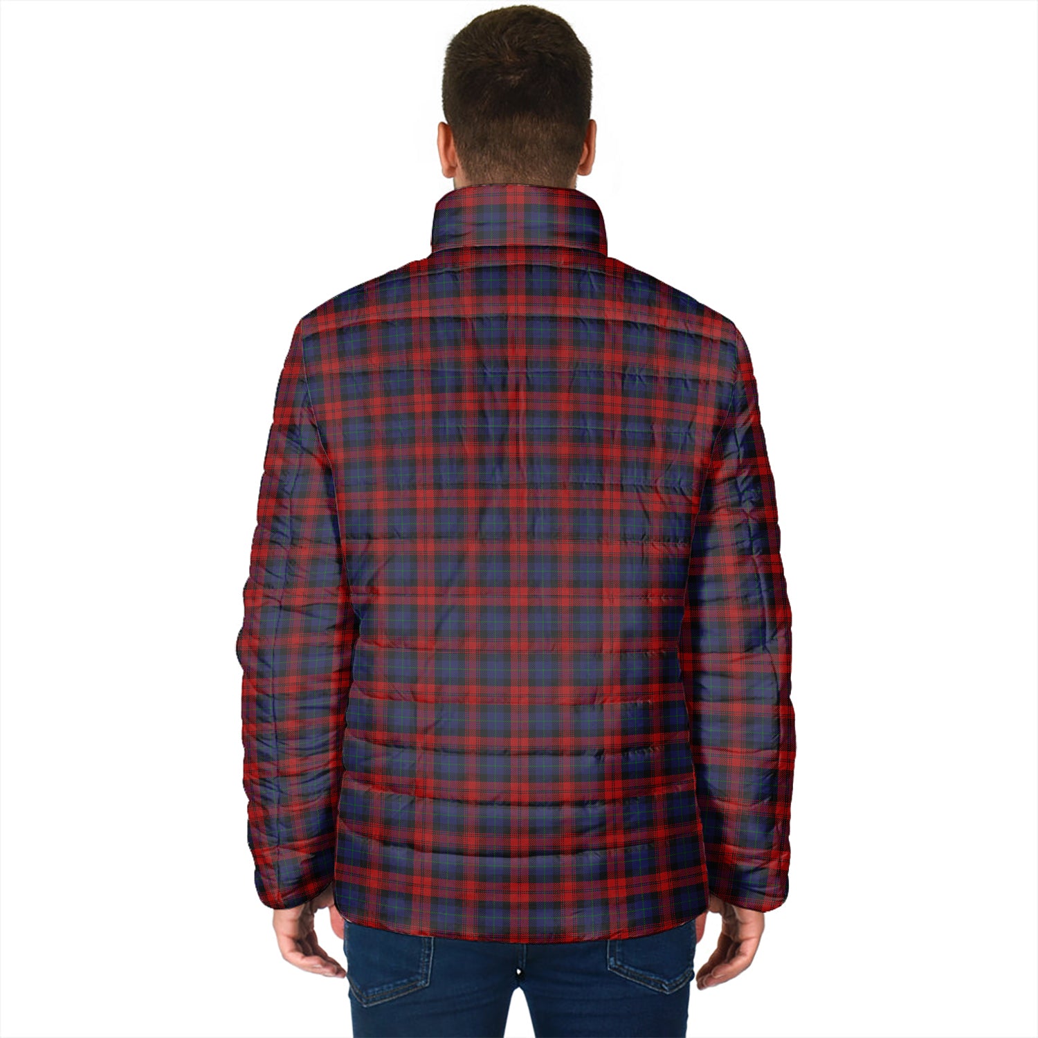 MacLachlan (McLachlan) Tartan Padded Jacket with Family Crest - Tartan Vibes Clothing