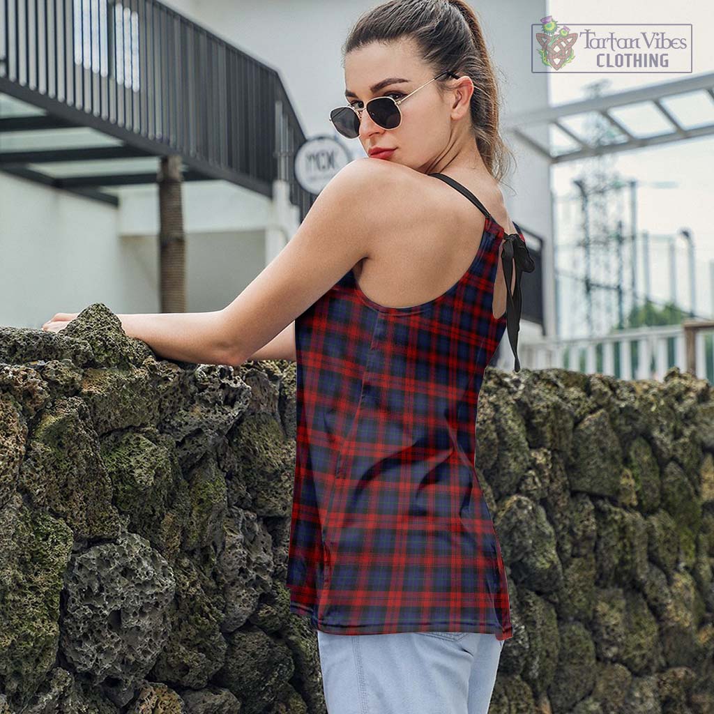 Tartan Vibes Clothing MacLachlan Tartan Loose Halter Neck Camisole