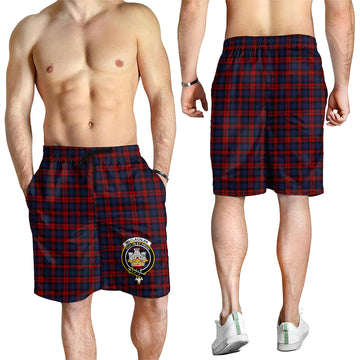 MacLachlan (McLachlan) Tartan Mens Shorts with Family Crest