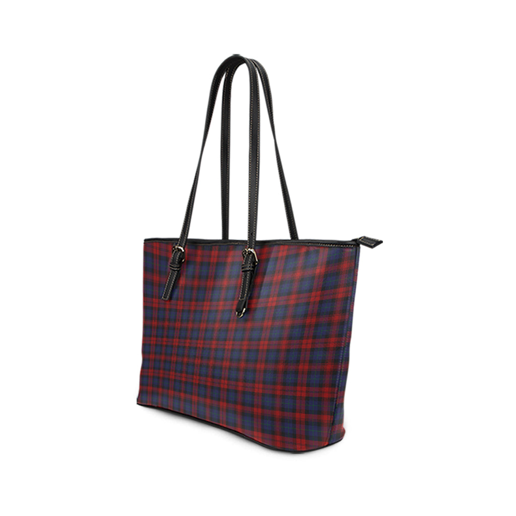 maclachlan-tartan-leather-tote-bag