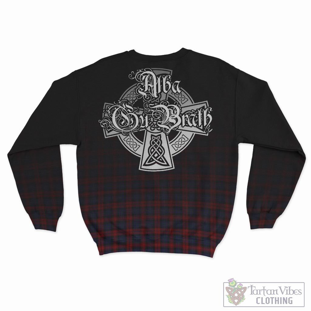 Tartan Vibes Clothing MacLachlan Tartan Sweatshirt Featuring Alba Gu Brath Family Crest Celtic Inspired