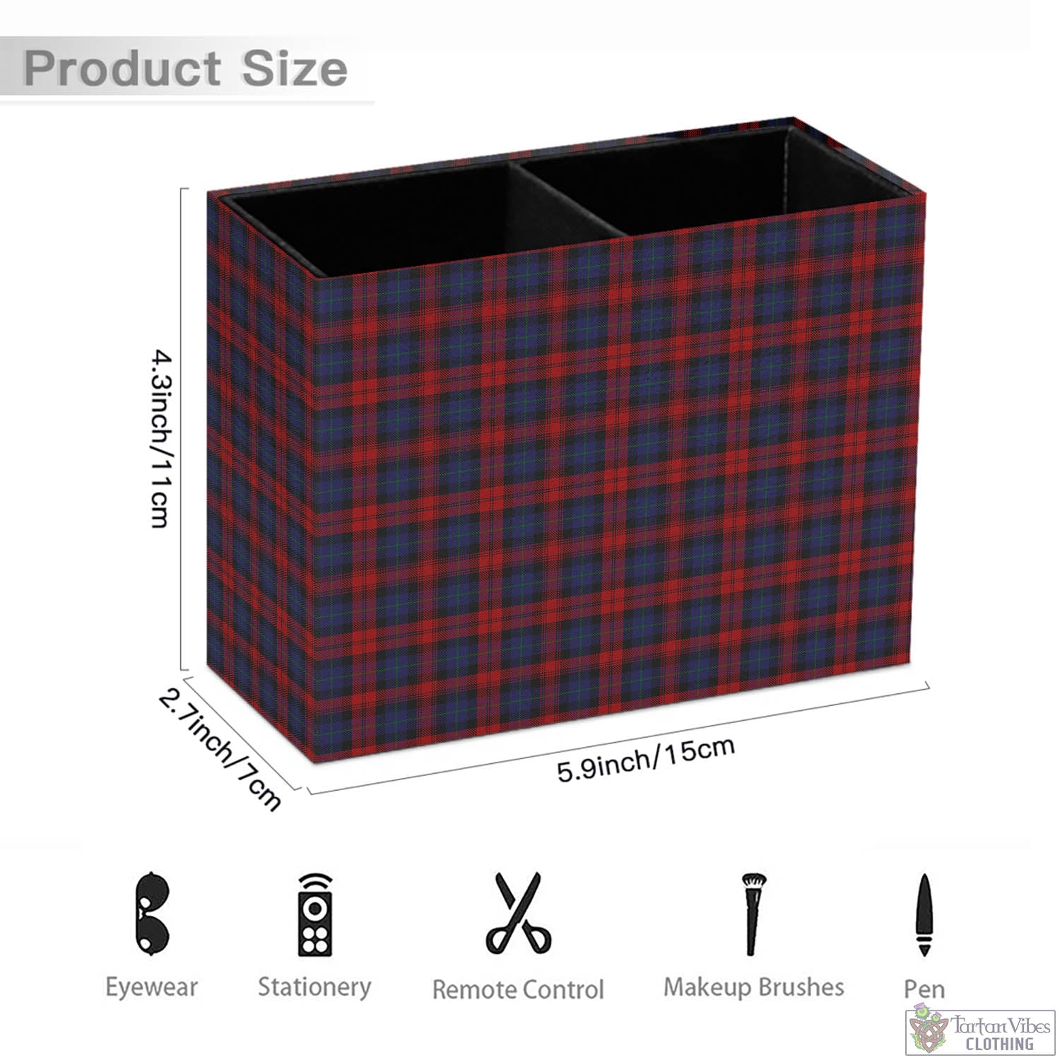 Tartan Vibes Clothing MacLachlan Tartan Pen Holder