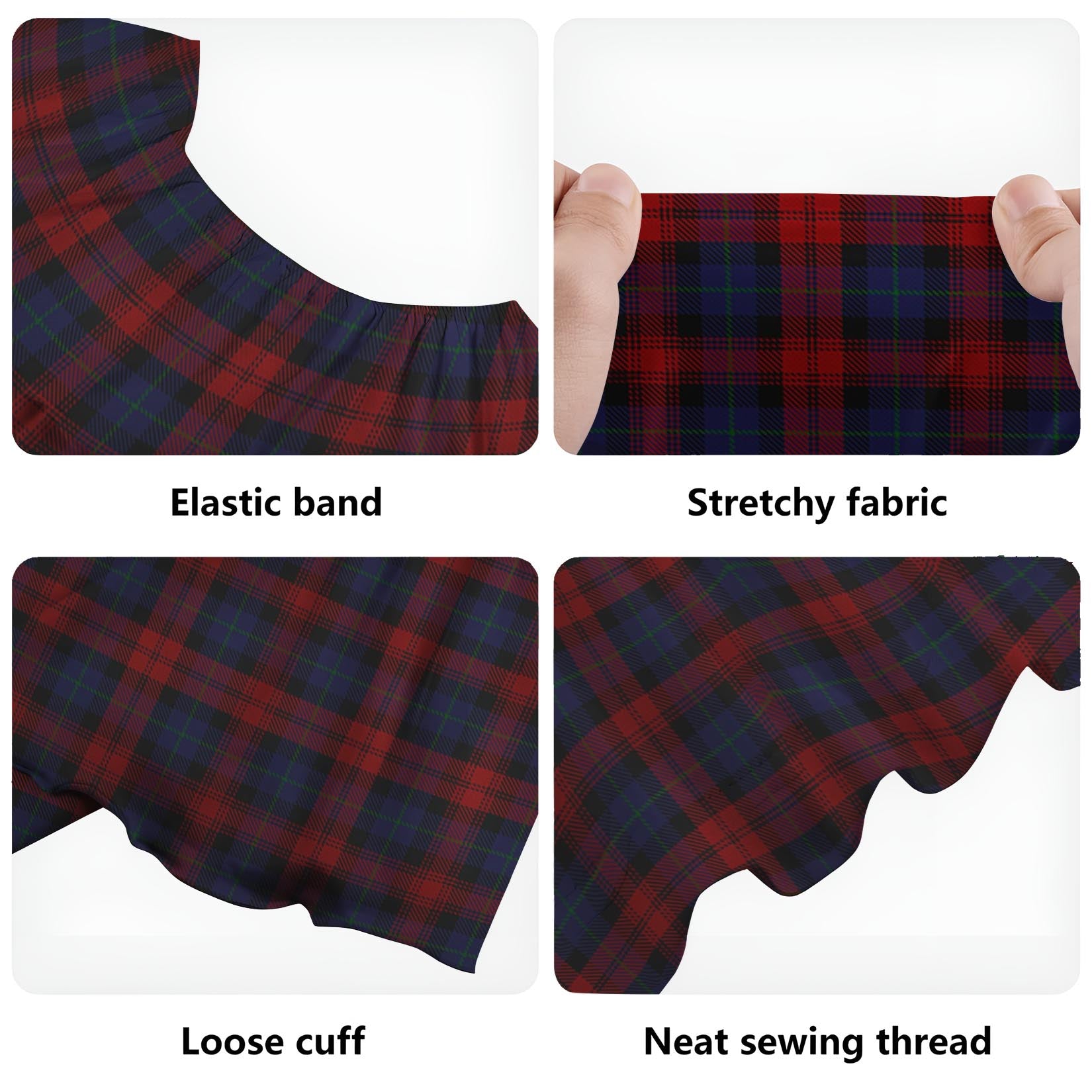 MacLachlan Tartan Off Shoulder Long Dress - Tartanvibesclothing