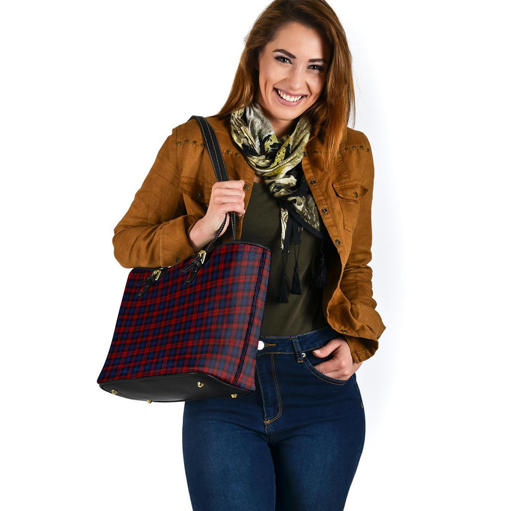 maclachlan-tartan-leather-tote-bag