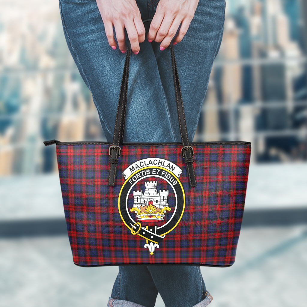 maclachlan-tartan-leather-tote-bag-with-family-crest