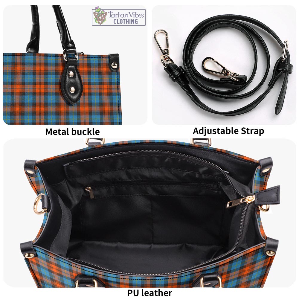 Tartan Vibes Clothing MacLachlan Ancient Tartan Luxury Leather Handbags