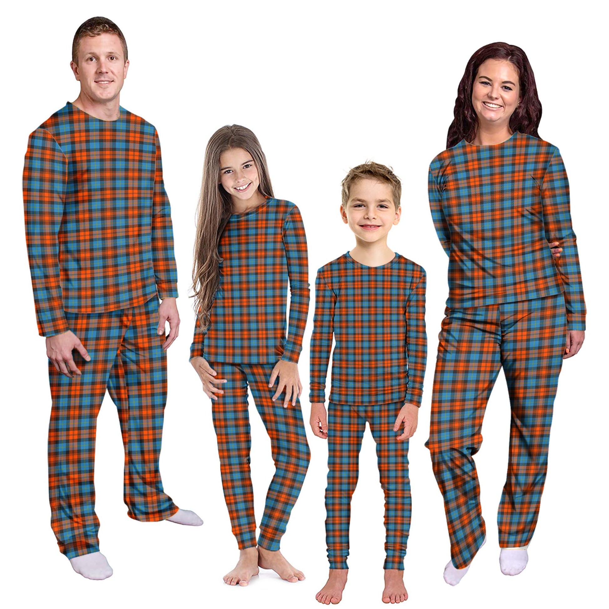 MacLachlan Ancient Tartan Pajamas Family Set Kid - Tartan Vibes Clothing