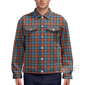 MacLachlan Ancient Tartan Unisex Lapel Cotton Jacket