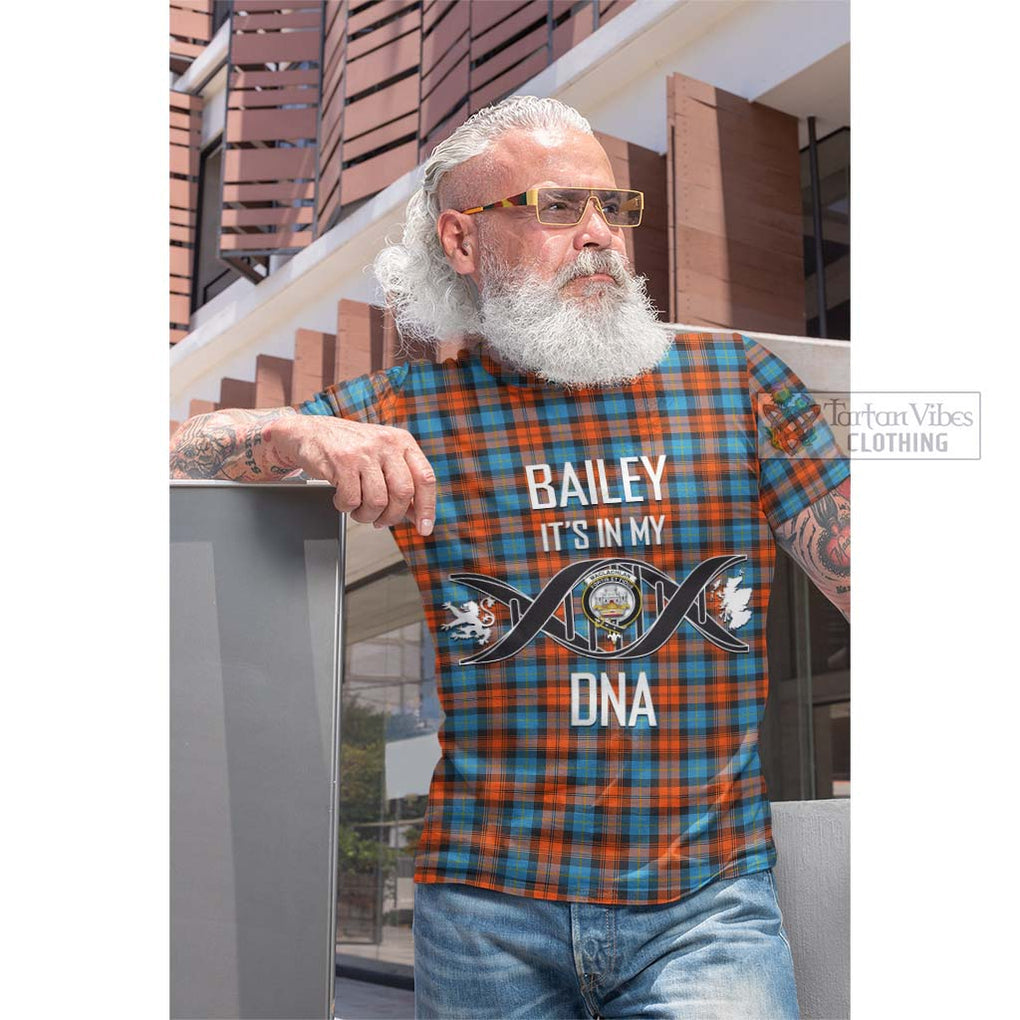 Tartan Vibes Clothing MacLachlan Ancient Tartan Cotton T-shirt with Family Crest DNA In Me Style