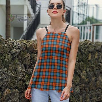 MacLachlan Ancient Tartan Loose Halter Neck Camisole