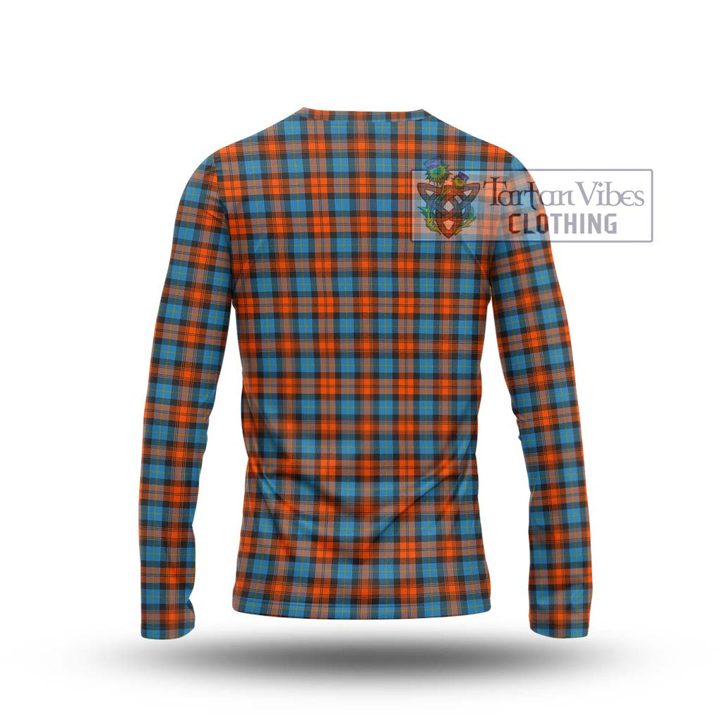 MacLachlan Ancient Tartan Long Sleeve T-Shirt with Family Crest DNA In Me Style - Tartanvibesclothing Shop