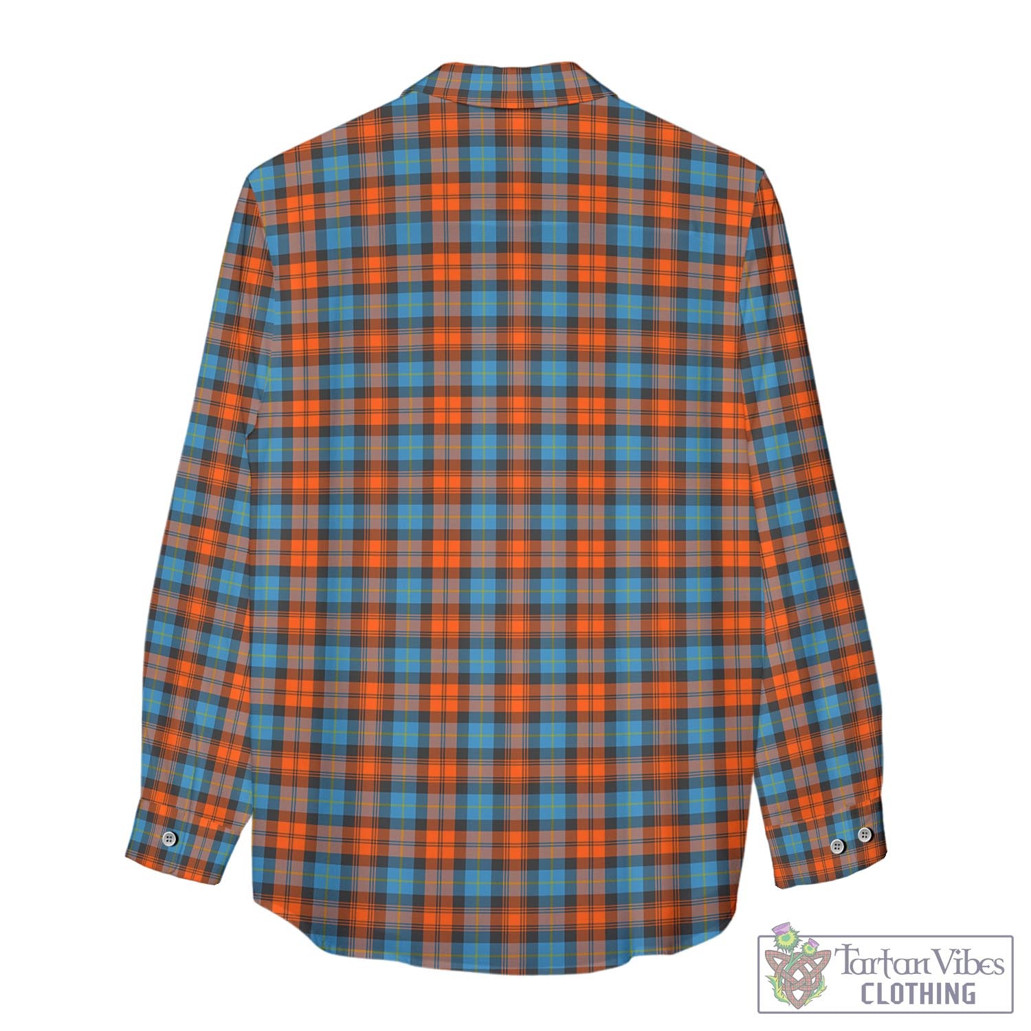 Tartan Vibes Clothing MacLachlan Ancient Tartan Womens Casual Shirt with Family Crest