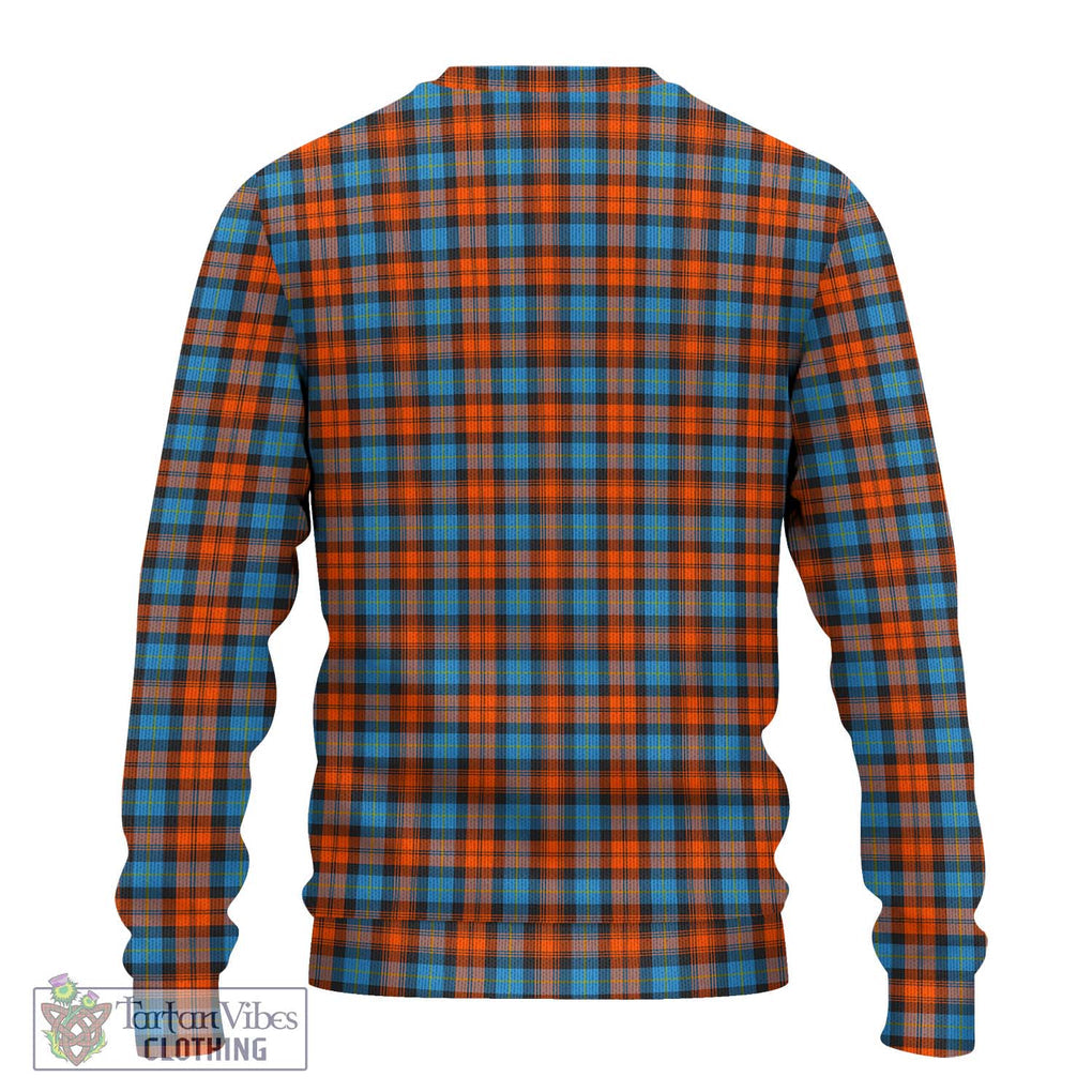 MacLachlan Ancient Tartan Knitted Sweater with Family Crest DNA In Me Style - Tartanvibesclothing Shop