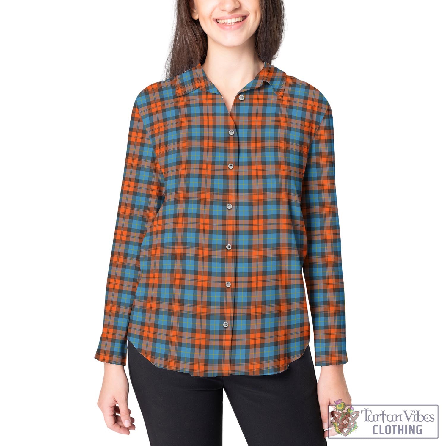 MacLachlan Ancient Tartan Womens Casual Shirt