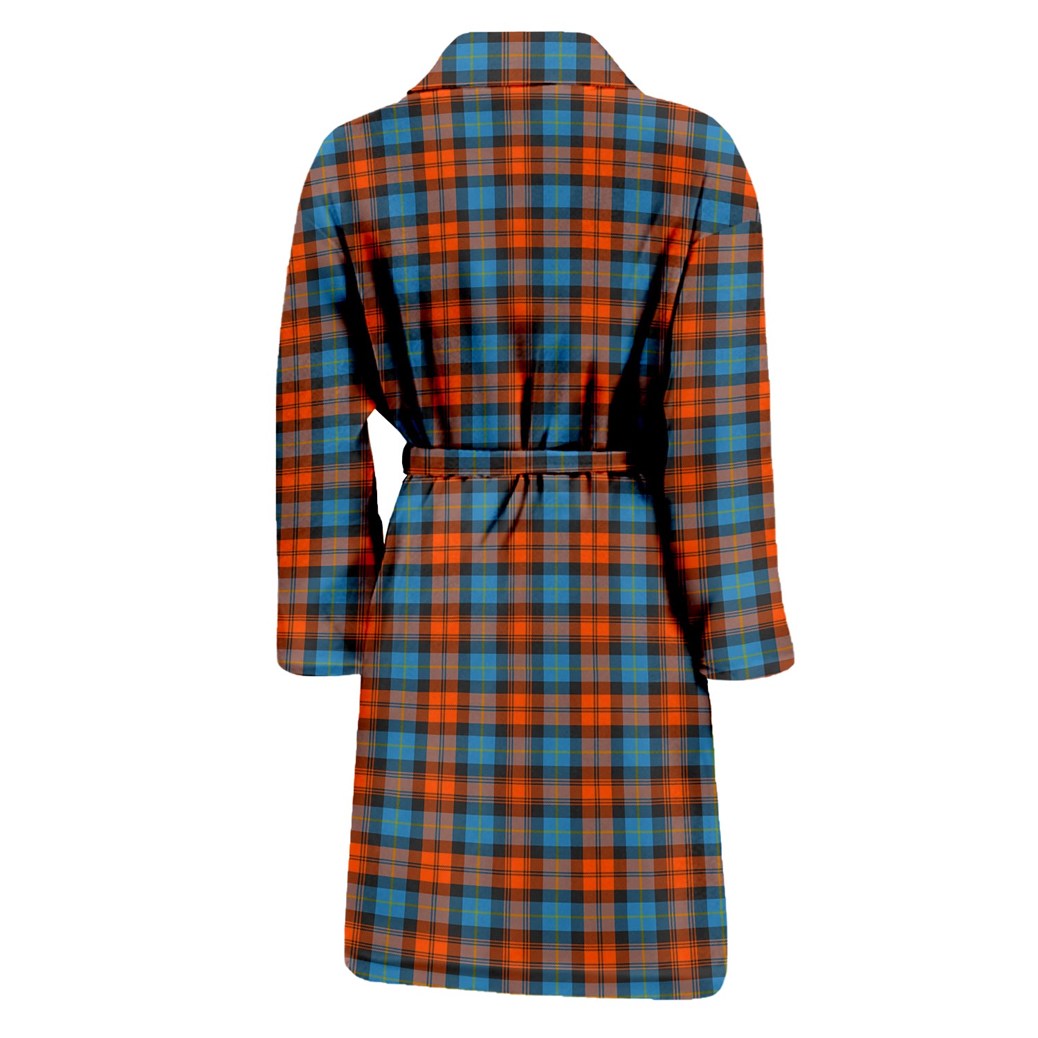 MacLachlan Ancient Tartan Bathrobe with Family Crest - Tartan Vibes Clothing