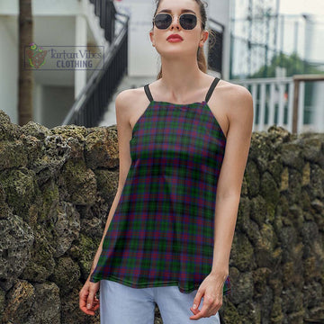 MacLachlan Hunting Tartan Loose Halter Neck Camisole