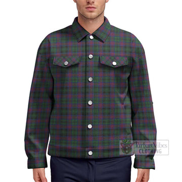 MacLachlan Hunting Tartan Unisex Lapel Cotton Jacket