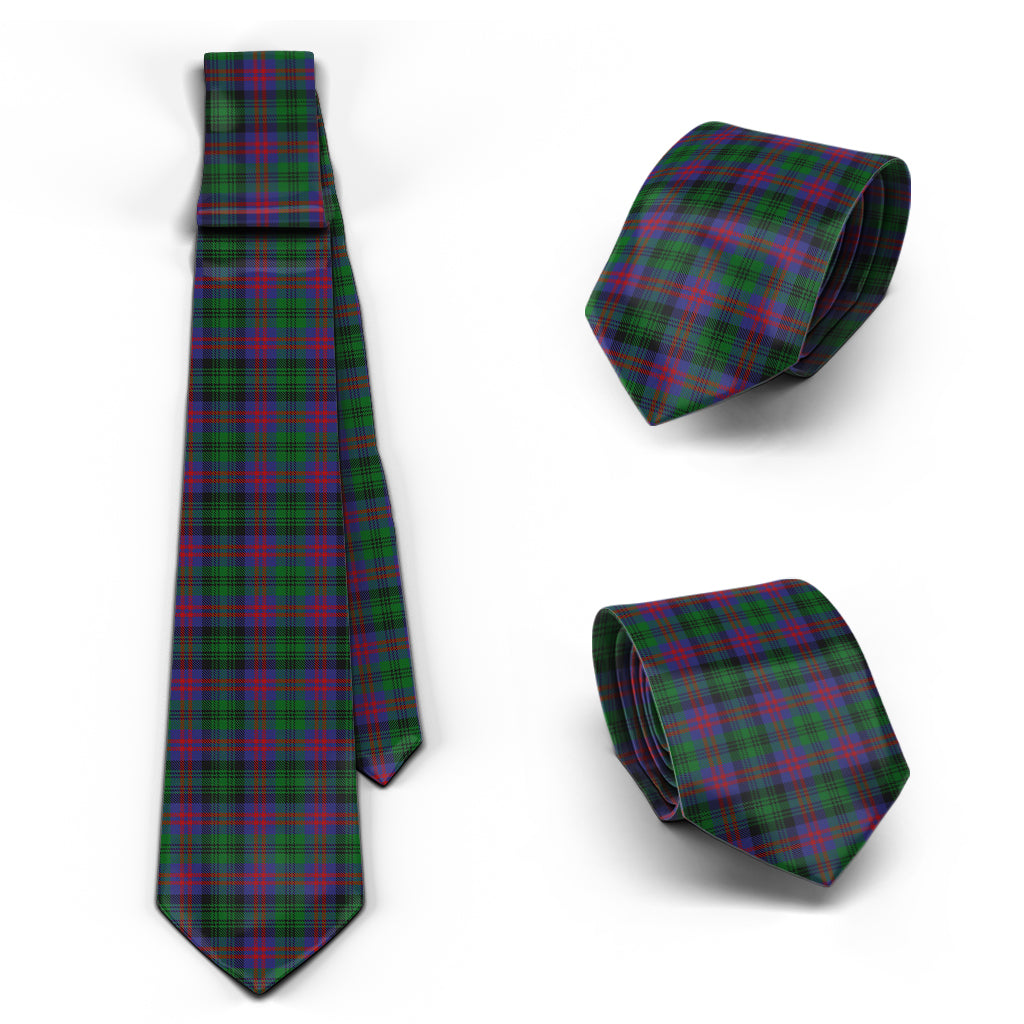 MacLachlan Hunting Tartan Classic Necktie Necktie One Size - Tartan Vibes Clothing