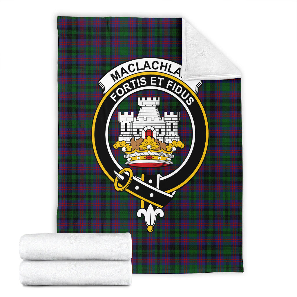 maclachlan-hunting-tartab-blanket-with-family-crest