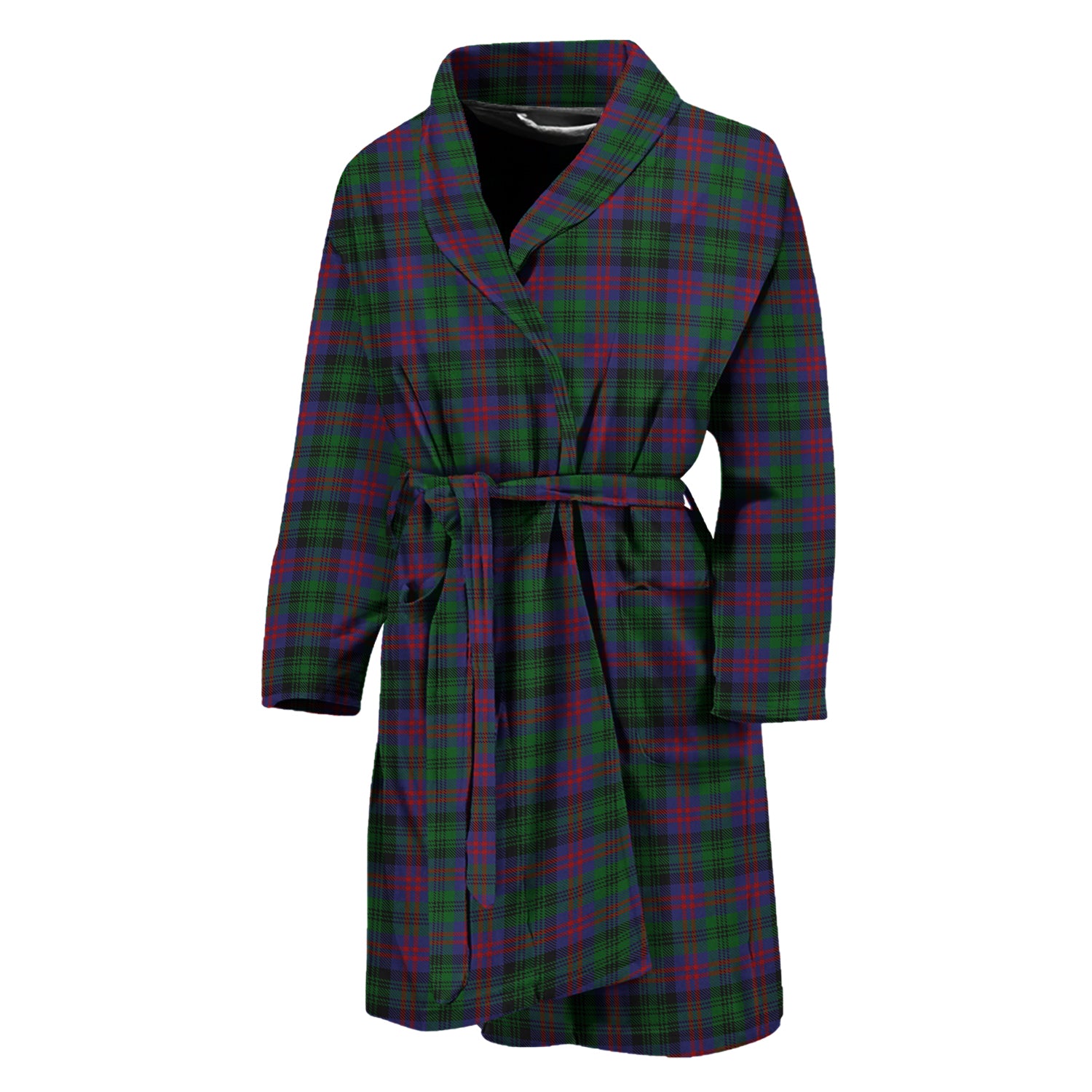 MacLachlan Hunting Tartan Bathrobe - Tartan Vibes Clothing