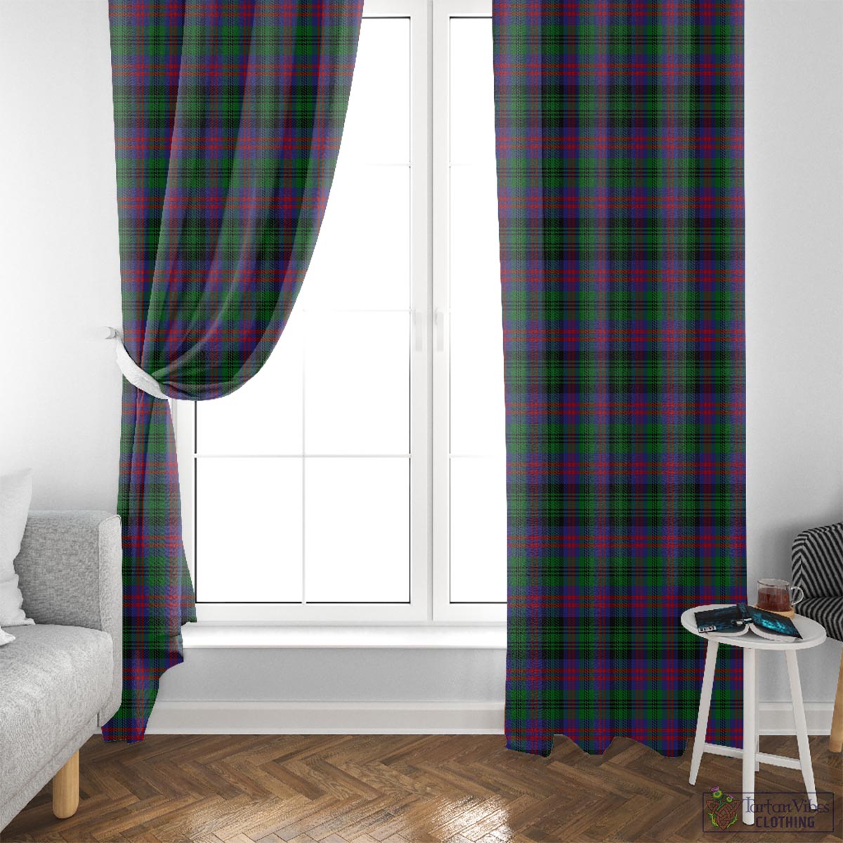 MacLachlan Hunting Tartan Window Curtain