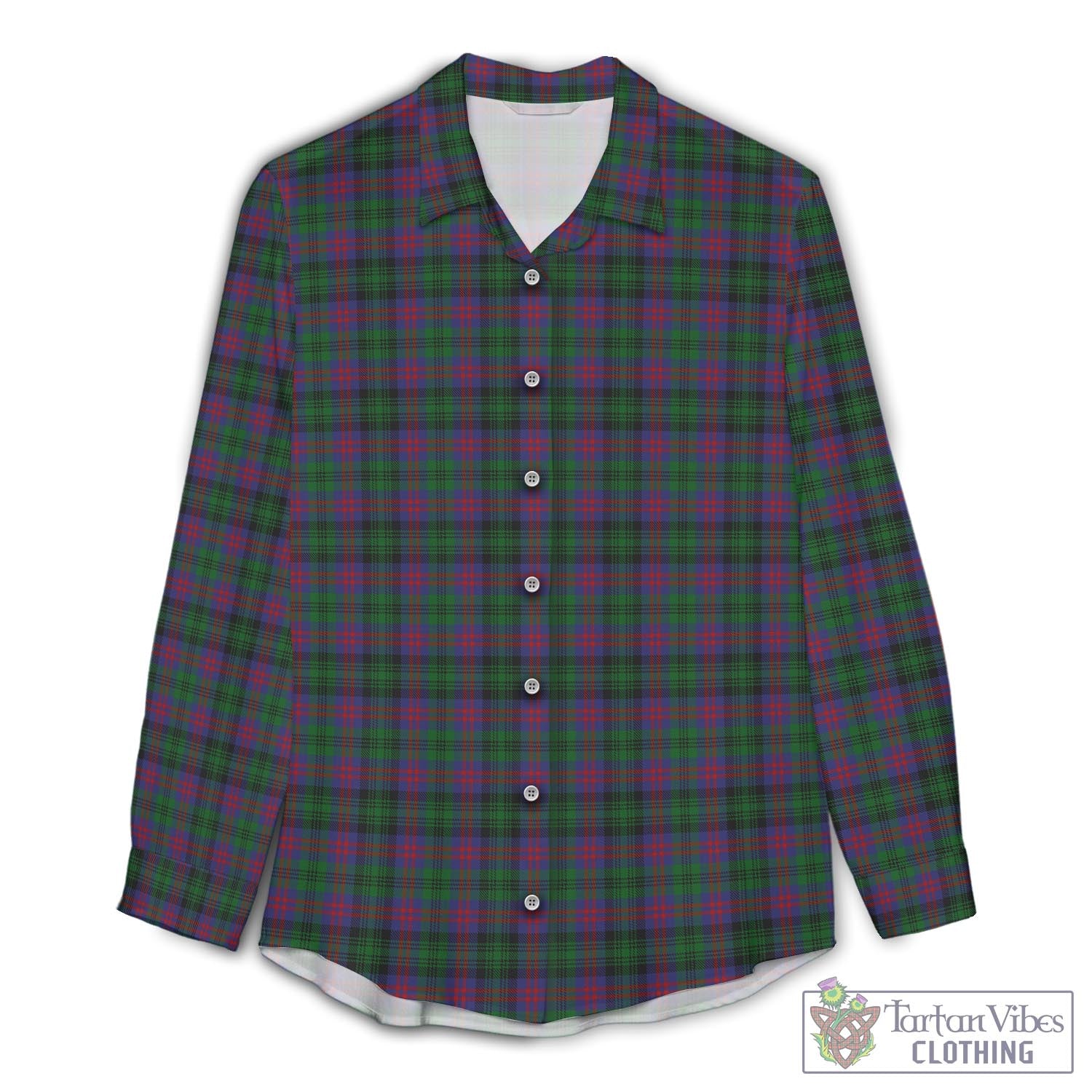 MacLachlan Hunting Tartan Womens Casual Shirt