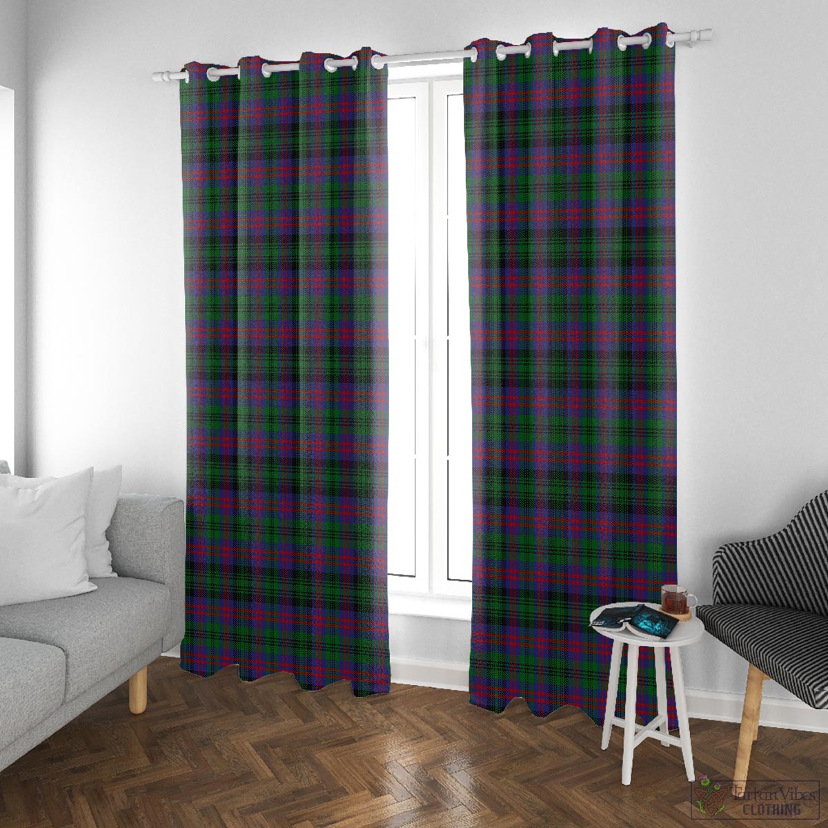 MacLachlan Hunting Tartan Window Curtain