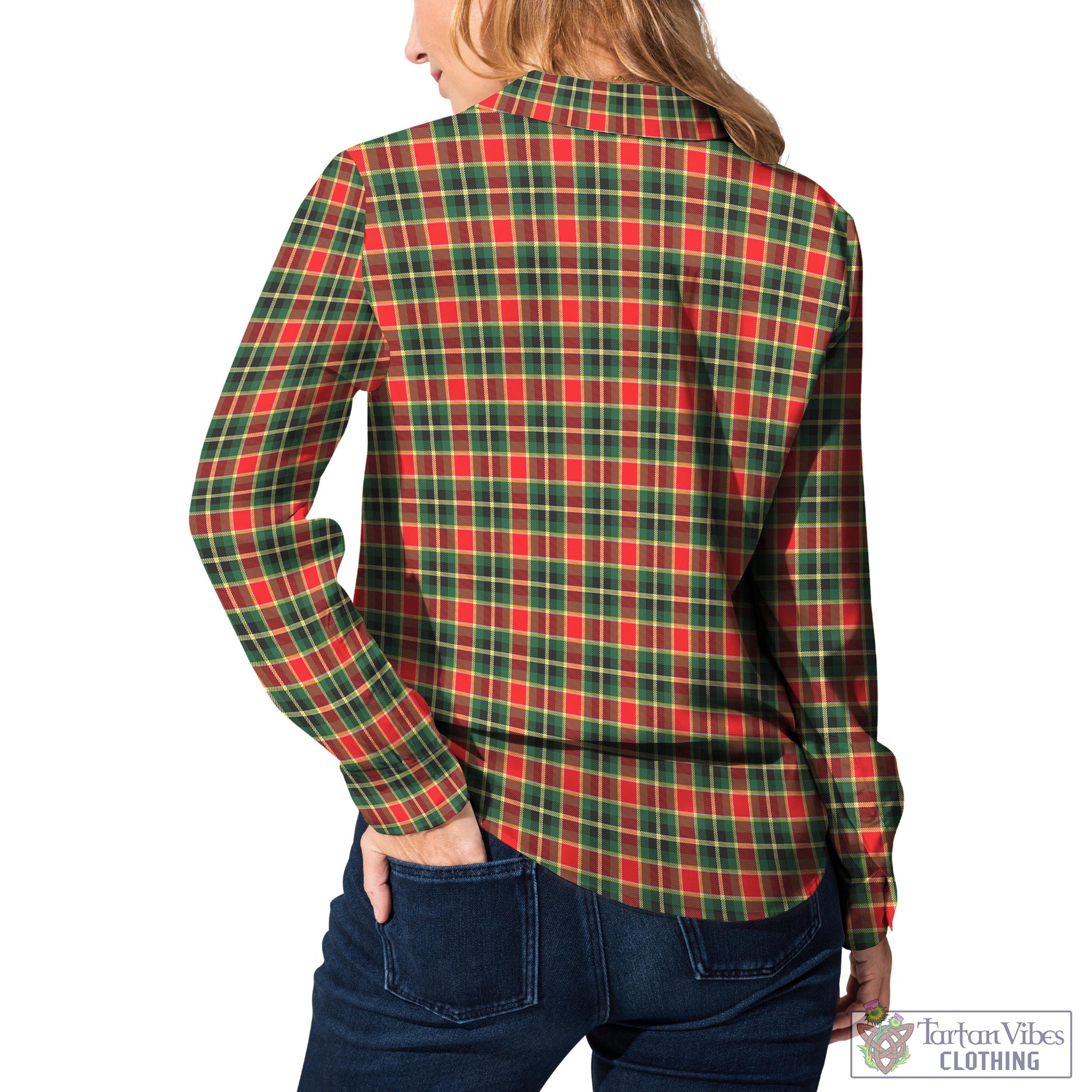 MacLachlan Hunting Modern Tartan Womens Casual Shirt