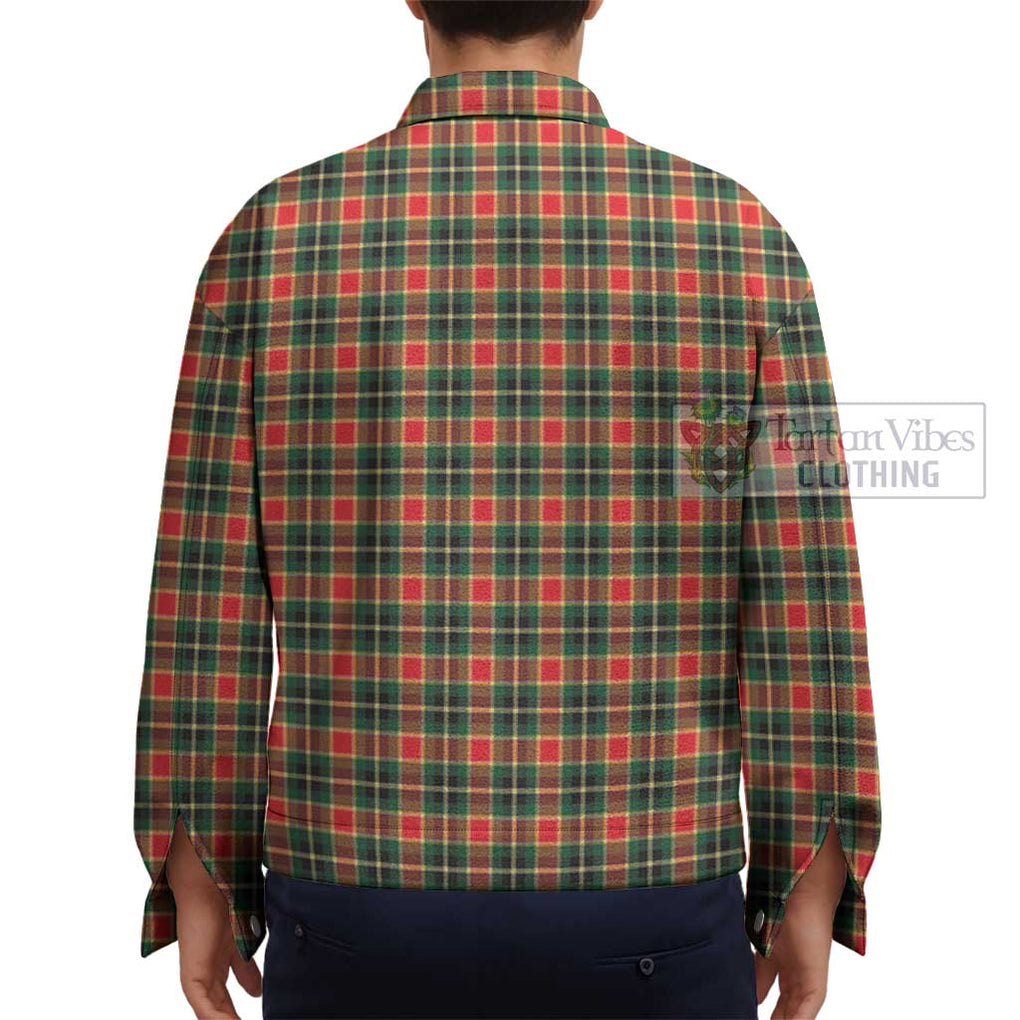 MacLachlan Hunting Modern Tartan Unisex Lapel Cotton Jacket - Tartan Vibes Clothing