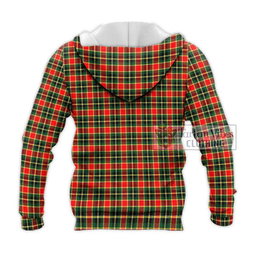 MacLachlan Hunting Modern Tartan Knitted Hoodie with Family Crest DNA In Me Style