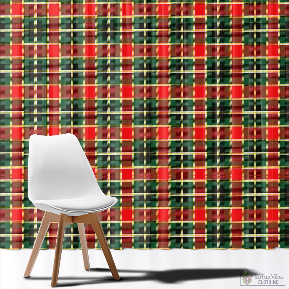 MacLachlan Hunting Modern Tartan Window Curtain