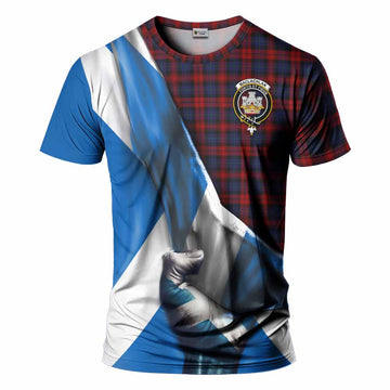 MacLachlan (McLachlan) Tartan T-Shirt with Family Crest Scotland Patriotic Style