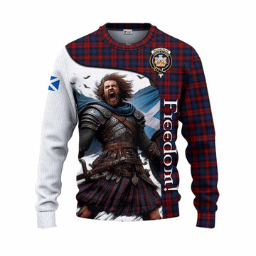 MacLachlan (McLachlan) Crest Tartan Knitted Sweater Inspired by the Freedom of Scottish Warrior