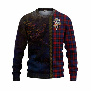 MacLachlan (McLachlan) Tartan Family Crest Knitted Sweater Alba Gu Brath Be Brave Lion Ancient Style Unisex - Tartan Vibes Clothing