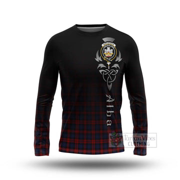 MacLachlan (McLachlan) Tartan Long Sleeve T-Shirt Featuring Alba Gu Brath Family Crest Celtic Inspired