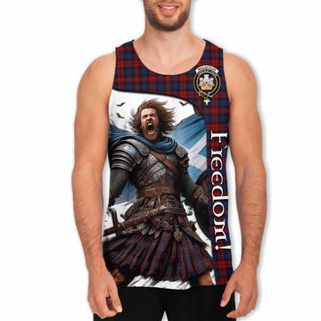 MacLachlan (McLachlan) Crest Tartan Men's Tank Top Inspired by the Freedom of Scottish Warrior