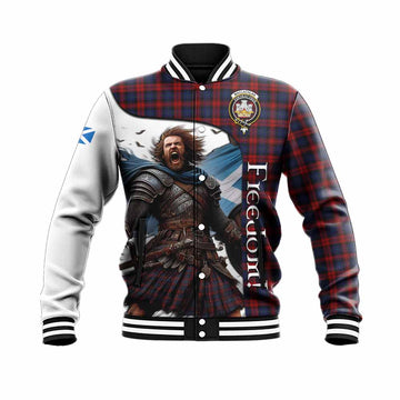 MacLachlan (McLachlan) Crest Tartan Baseball Jacket Inspired by the Freedom of Scottish Warrior