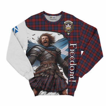 MacLachlan (McLachlan) Crest Tartan Sweatshirt Inspired by the Freedom of Scottish Warrior