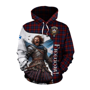 MacLachlan (McLachlan) Crest Tartan Cotton Hoodie Inspired by the Freedom of Scottish Warrior