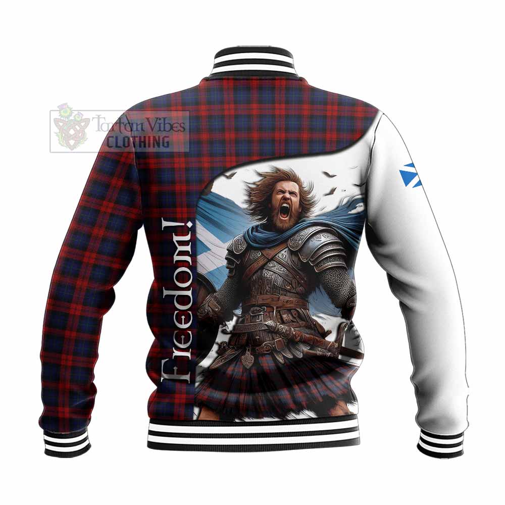 Tartan Vibes Clothing MacLachlan (McLachlan) Crest Tartan Baseball Jacket Inspired by the Freedom of Scottish Warrior