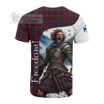 MacLachlan (McLachlan) Crest Tartan Cotton T-shirt Inspired by the Freedom of Scottish Warrior