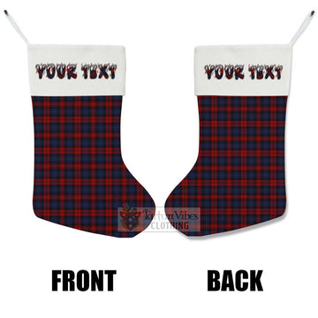 MacLachlan (McLachlan) Tartan Christmas Stocking with Personalized Text