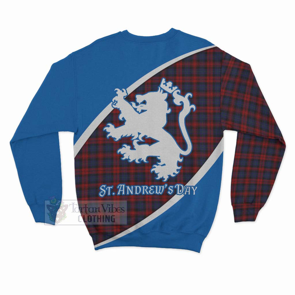 Tartan Vibes Clothing MacLachlan (McLachlan) Family Crest Tartan Sweatshirt Celebrate Saint Andrew's Day in Style