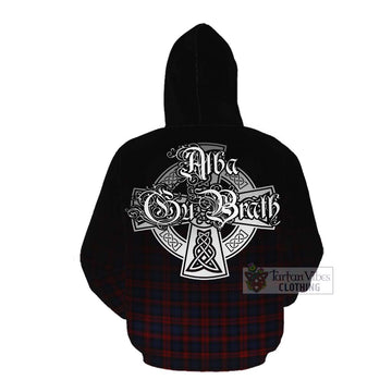 MacLachlan (McLachlan) Tartan Cotton Hoodie Featuring Alba Gu Brath Family Crest Celtic Inspired