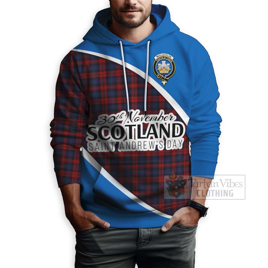 Tartan Vibes Clothing MacLachlan (McLachlan) Family Crest Tartan Hoodie Celebrate Saint Andrew's Day in Style